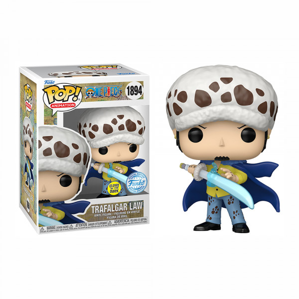 Funko POP! One Piece: Trafalgar Law (1894) (Glows in the Dark)